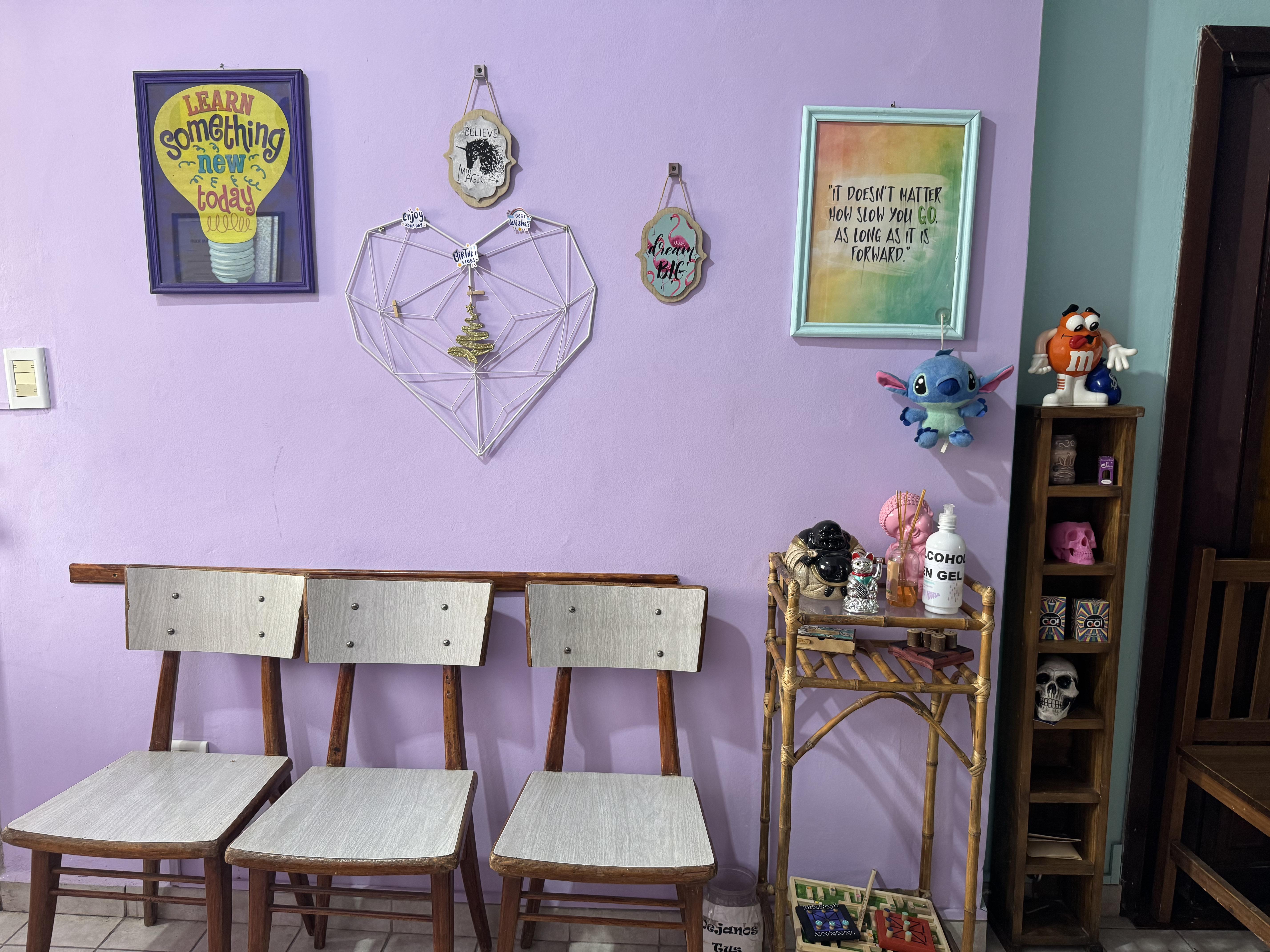 Sala de espera del Instituto